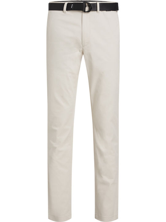Calvin Klein Trousers Chino Beige