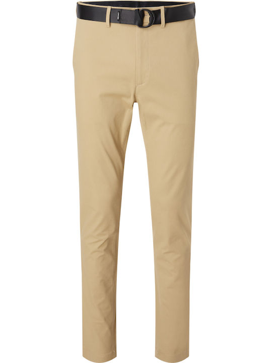 Calvin Klein Trousers Chino Elastic Tabbac