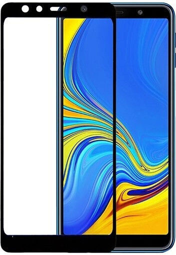 SiiPro 5D Full Face Tempered Glass Black (Galaxy A7 2018)