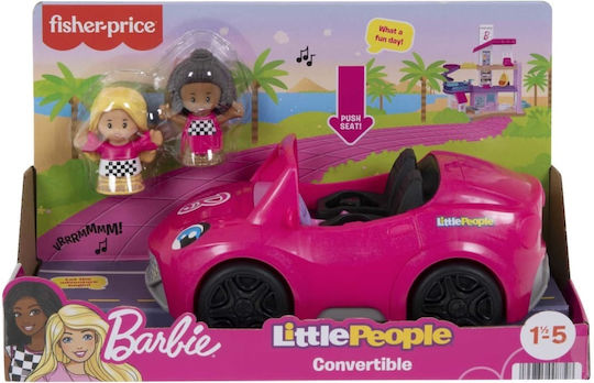 Barbie Convertible by Little People Превозно средство за кукли за 1,5+ години+ години
