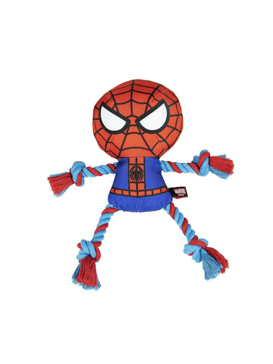 Spiderman Spiderman Въже Игра Куче Medium 26εκ. Червен 4бр