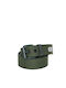 Funky Buddha Men's Fabric Belt Khaki