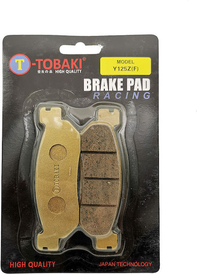Tobaki Motorcycle Brake Pads for Crypton 105 / Z125 F/R for Yamaha Crypton 105