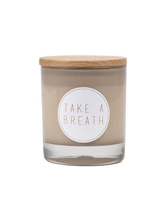 Raeder Scented Candle Take A Breath Jar Beige 8x9cm 1pcs