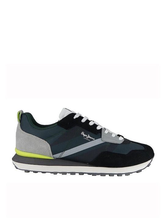 Pepe Jeans Foster Ανδρικά Sneakers Μαύρα