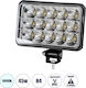 GloboStar Rectangleς Waterproof Headlights Car LED Renault Master 45W 20.5cm with White Lighting 1pcs