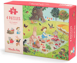 Kinderpuzzle Jahreszeiten für 3+ Jahre alt+ Jahre 48pcs Moulin Roty Kinderpuzzle Jahreszeiten für 3+ Jahre alt+ Jahre 48pcs Moulin Roty