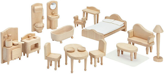 Plan Toys Furniture Set Furniture for Dollhouse