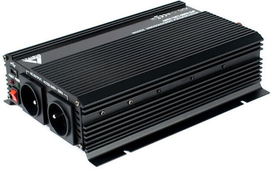 Azo Digital Car Inverter Pure Sinewave 3200W to Converter 12V DC in 230V AC