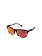 adidas Sunglasses with Black Acetate Frame and Orange Mirrored Lenses SP0022 02G