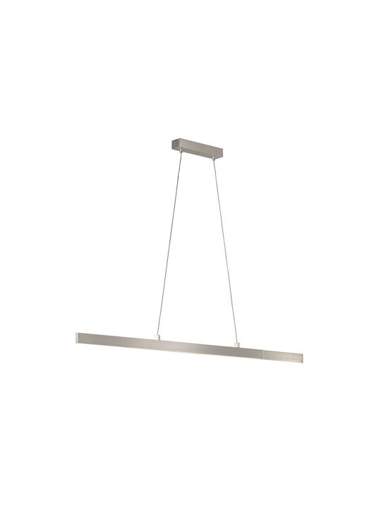 Fischer Honsel Stripe Pendant Lamp with Built-in LED Silver