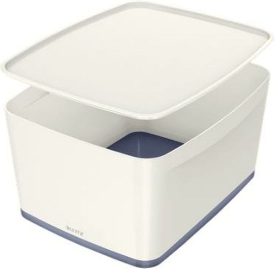 Leitz MyBox Wow Kunststoff Aufbewahrungsbox mit Deckel 18lt