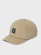Mayoral Kids' Hat Jockey Fabric Beige