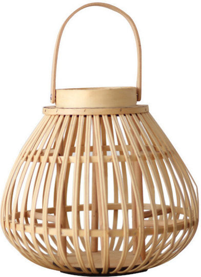 Etoile Φαναράκι Bamboo Επιδαπέδιο Μπεζ 10x26x30εκ.
