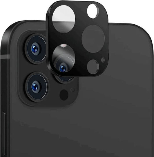 Techsuit Full Camera Protection Tempered Glass Black for the iPhone 14 Pro / 14 Pro Max