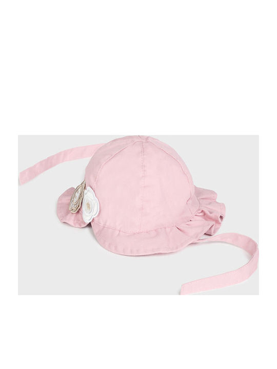 Mayoral Kids' Hat Bucket Fabric Pink