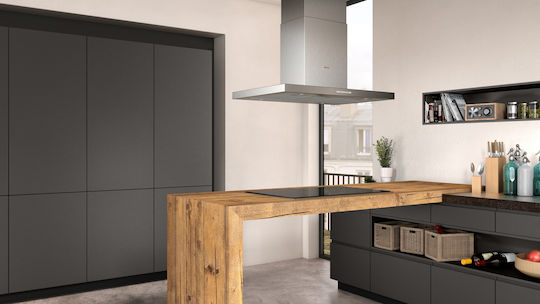 Neff I95BBE2N0 Απορροφητήρας Καμινάδα 90cm Inox