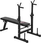HomCom Adjustable Workout Bench with Stands