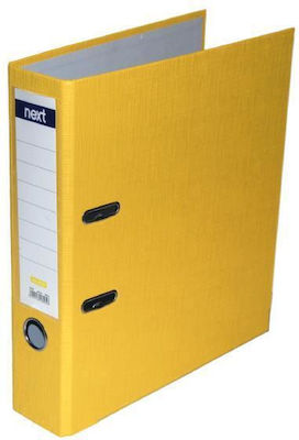 Next Arc Ring Binder 8/32 for A4 Paper with 2 Rings Yellow