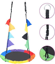 vidaXL Fabric Hanging Swing Nest for 3+ years Multicolour