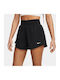One Women's High-waisted Sporty Shorts Dri-Fit Black