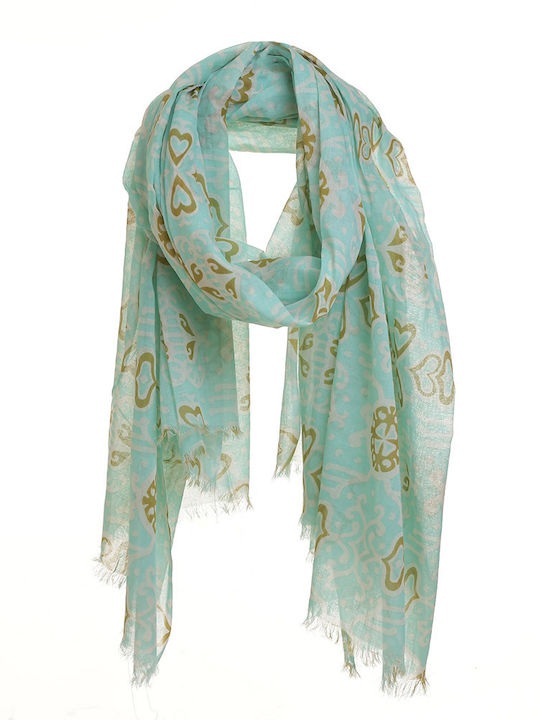 Ble Resort Collection Women's Scarf Turquoise 5-43-304-0185