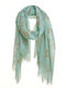 Ble Resort Collection Women's Scarf Turquoise 5-43-304-0185