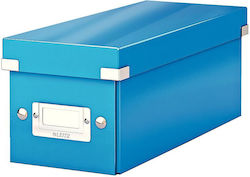 Leitz File Box with Lids 35x13x14cm Blue