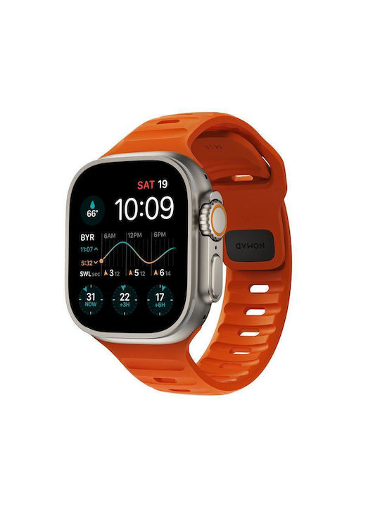 Nomad Sport Strap Silicone Orange (Apple Watch 42/44/45mm) NM00736685