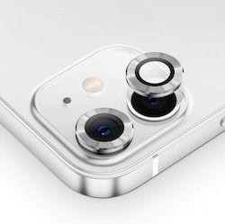 Usams Metal Rings Προστασία Κάμερας Tempered Glass Ασημί για το iPhone 11 Usams Metal Rings Προστασία Κάμερας Tempered Glass Ασημί για το iPhone 11