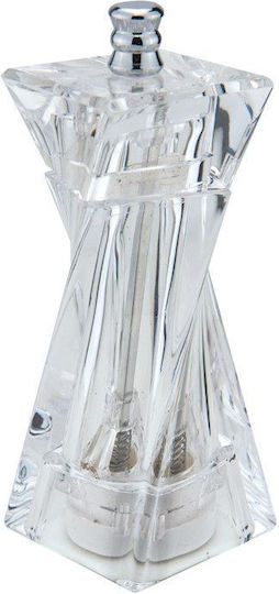 ILSA Manual Plastic Spice Mill 25cm Transparent