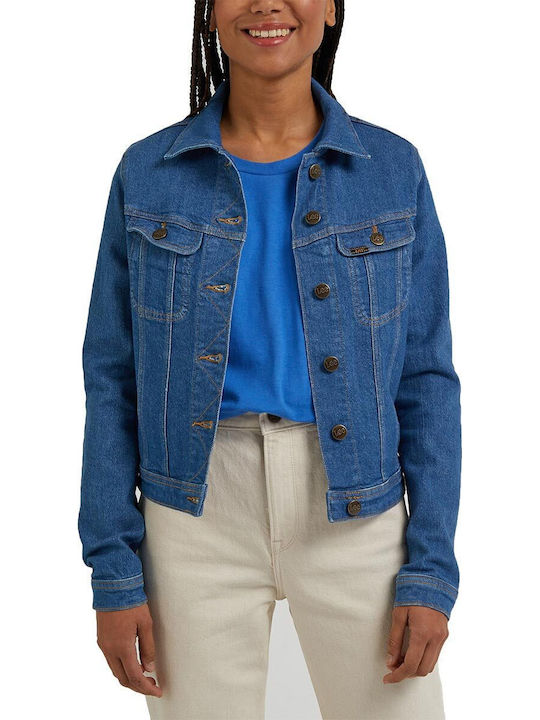 Rider Scurtă Jachetă de femei din denim Sienna Bright