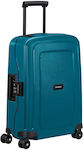 Samsonite S'Cure Spinner Cabin Suitcase H55cm Petrol