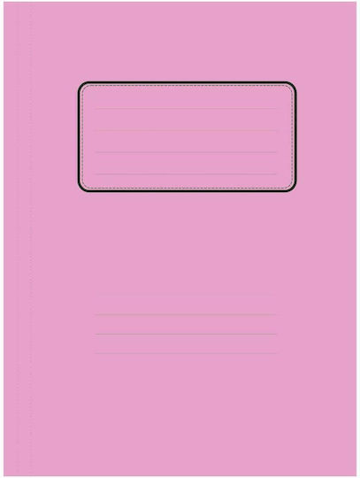 Uni Pap Folder with Ears for Paper A4 Pink