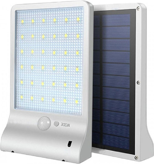 Spot Light Street Solar Light 4W Warm White 3000K with Motion Sensor and Photocell IP65