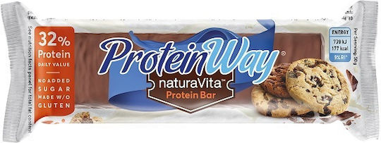 Natura Vita Protein Way Riegel mit 32% Protein & Geschmack Cookies 50gr