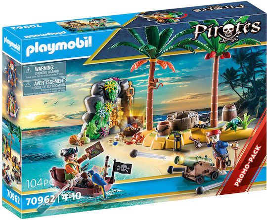 Playmobil Pirates Pirate Treasure Island for 4-10 years old