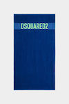 Dsquared2 Strandtuch Baumwolle Blau 180x96cm.