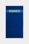 Dsquared2 Плажна Кърпа Памучна Син 180x96см.