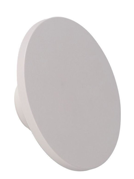 V-TAC Επιτοίχια Εξωτερική Πλαφονιέρα LED IP65 12W με Θερμό Λευκό Φως