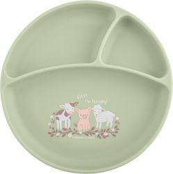 Stephen Joseph Toddler Silicone Food Plate
