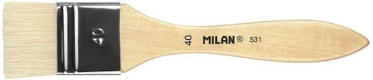 Milan Σειρά 531 Πινέλο Ζωγραφικής Πινελάσα No40