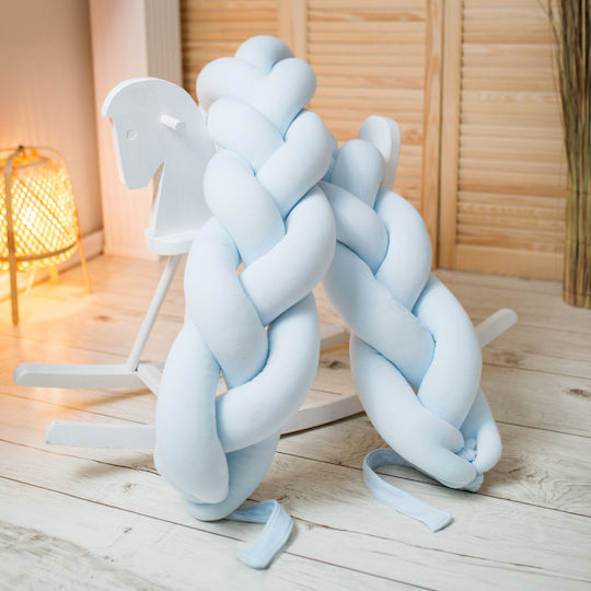 Beboulino Πάντα Πλεξούδα Εσωτερική Light Blue 18x185cm