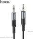 Hoco 3.5mm Male To 3.5mm Male Audio Cable Black 1m UPA23