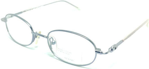 Benetton Kindlich Metallisch Brillenrahmen Silber BEN417 ES4