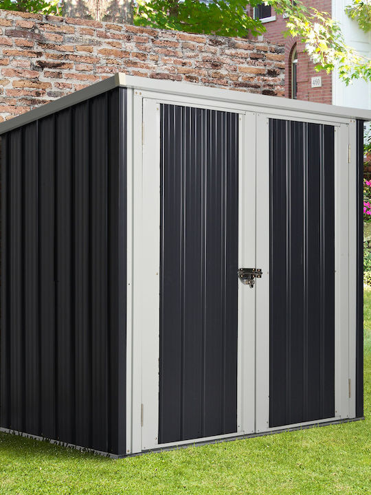 Metallische Gartenhäuser Schwarze M1.47xB0.86xH1.34m