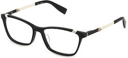 Furla Women's Prescription Eyeglass Frames Black VFU494V 0700