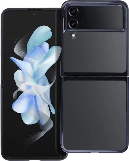 NetOne F721b Book Silicone Transparent / Black (SAMSUNG F721B Galaxy Z Flip 4 5G)