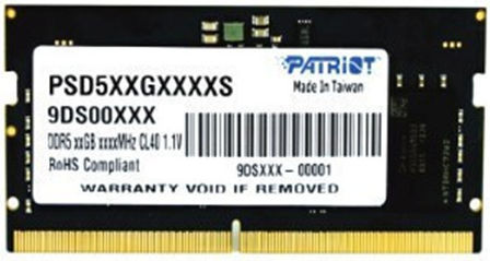 Patriot Signature 8GB DDR5 RAM cu Viteză 5600 pentru Laptop