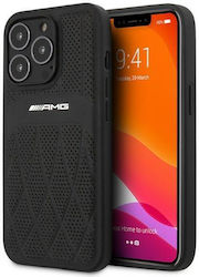 AMG Leather Curved Lines Black (iPhone 13 Pro)